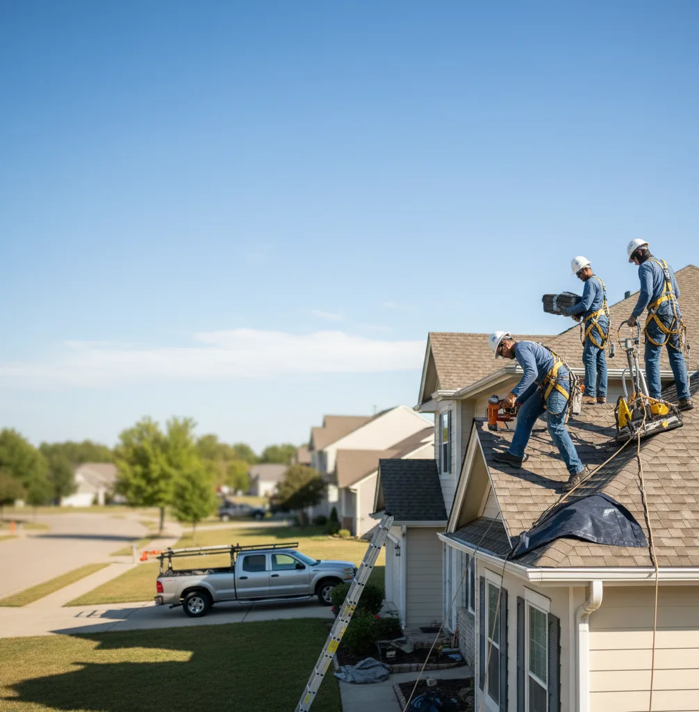 Roof Repair in Wanblee